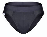 Антрацитовые бамбуковые трусы-брифы (Размер: XL) (Цвет: темно-серый)