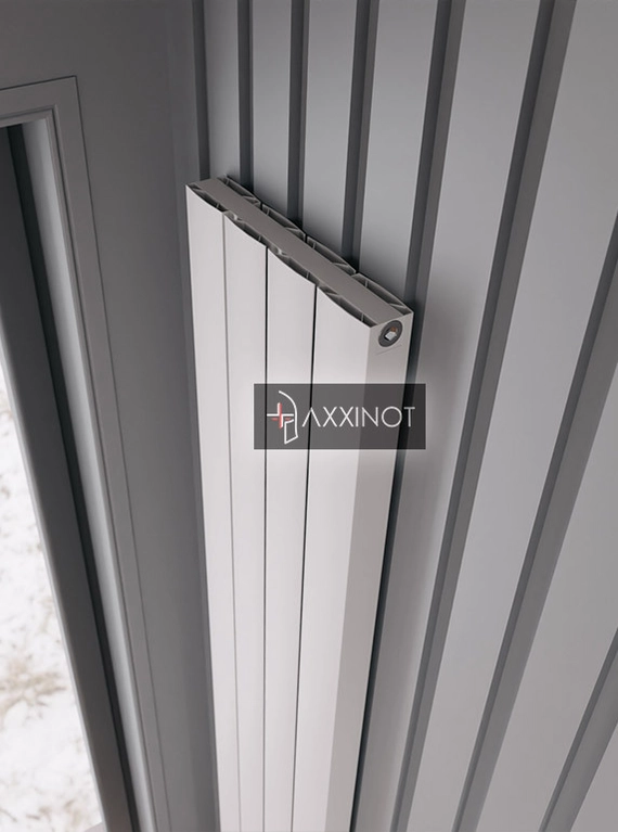 Axxinot Barkas V 2500 - вертикальный алюминиевый радиатор высотой 2530 мм