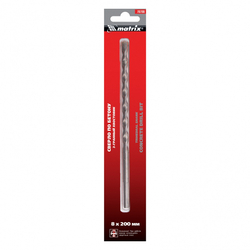 Сверло по бетону, 8 х 200 мм, трехгранный хвостовик Matrix