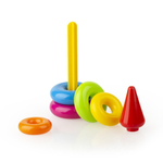 Пирамидка "Классика " 19,5см, 5 колец, 7дет. (Совтехстром)