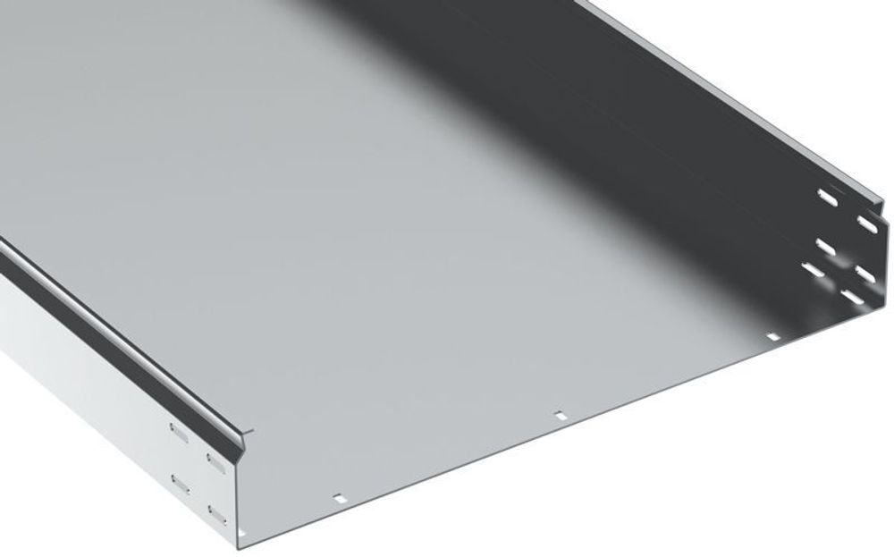 Лоток листовой неперфорир. 100х600 L2500 сталь 1.5мм ESCA 7 IEK CLN10-100-600-150-D25