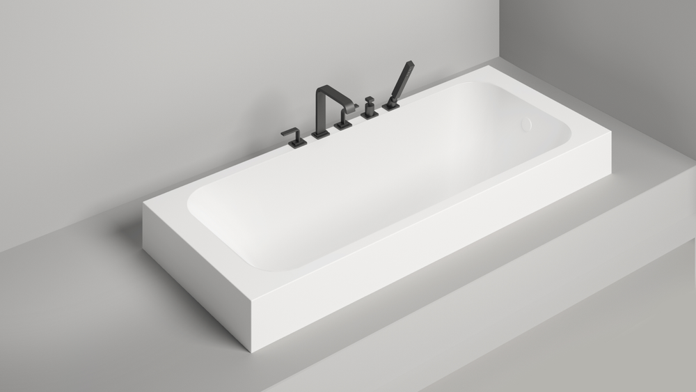 Ванна встраиваемая ORLANDO 180 матовая S-Stone