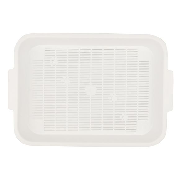 Туалет для кошек с сеткой 