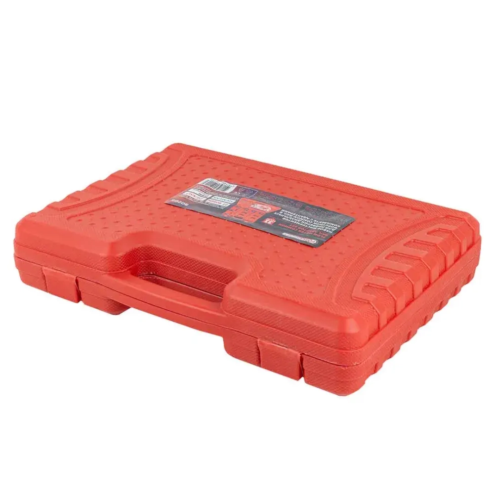 Тестер обратки дизельных форсунок системы Common Raill с комплектом адаптеров, в кейсе FORCEKRAFT FK-902G8