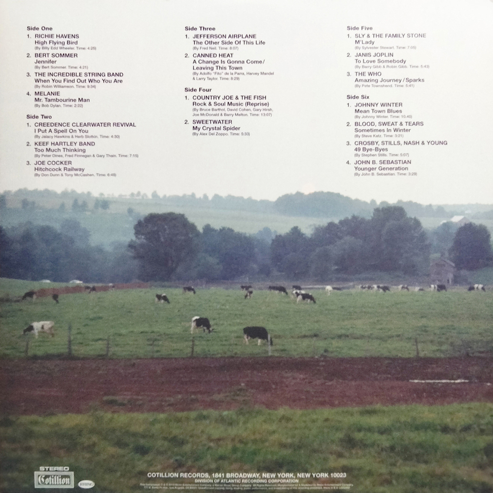 Сборник / Woodstock Three (Coloured Vinyl)(3LP)
