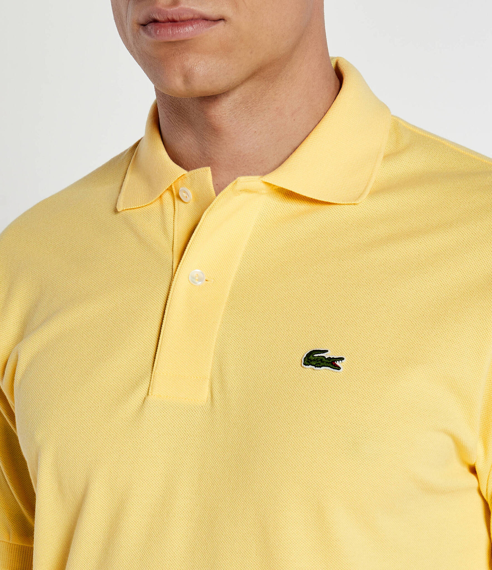 поло Lacoste - желтый(L1212)