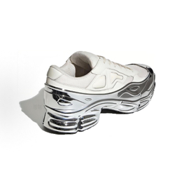 Adidas Raf Simons Cream White Silver Metallic