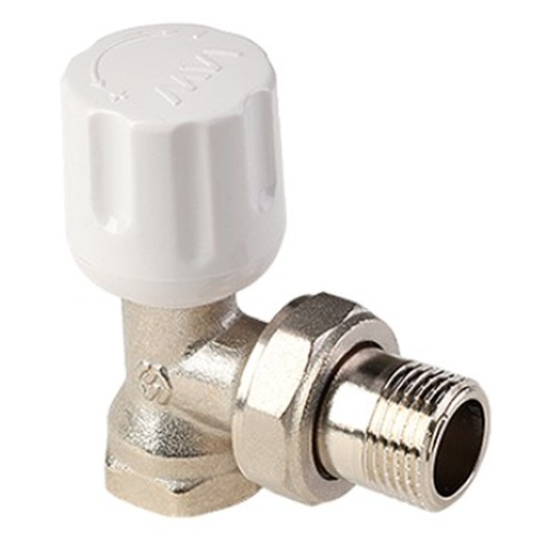 Вентиль радиаторный MVI угловой ручной регулировки 1/2quot;