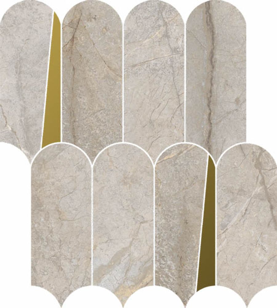 Мозаика STELLARIS ELEGANT SILVER MOSAICO ELEGANT (620110000233)