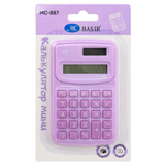 Калькулятор карманный Basir 8 Bit, двойное питание, 8-разрядный, размер 9,7*6*0,8 см