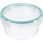 Контейнер для продуктов герметичный круглый 0,5л с замками (бесцветный)