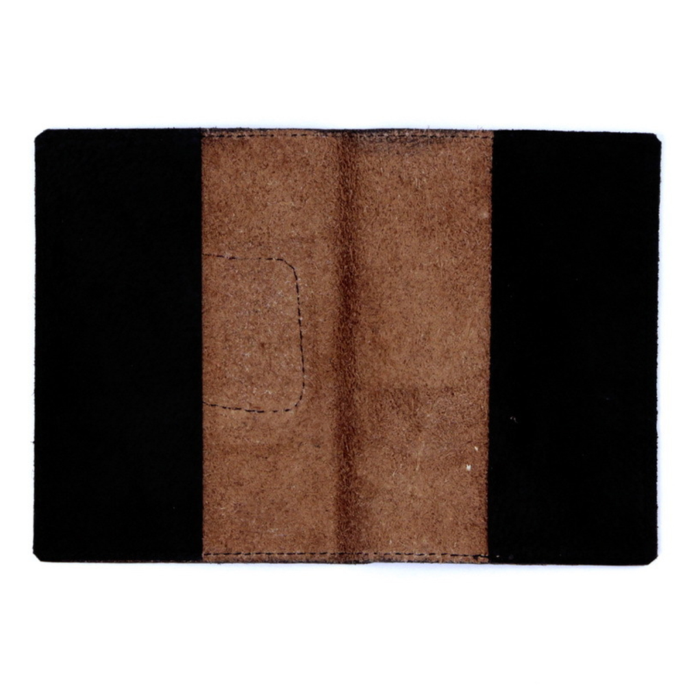 Обложка для паспорта Конфедерация коричневая