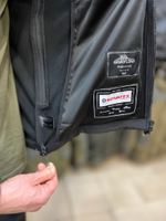 Костюм GRAYLING Беринг демисезонный, софтшелл мембрана 10000/10000, чёрный