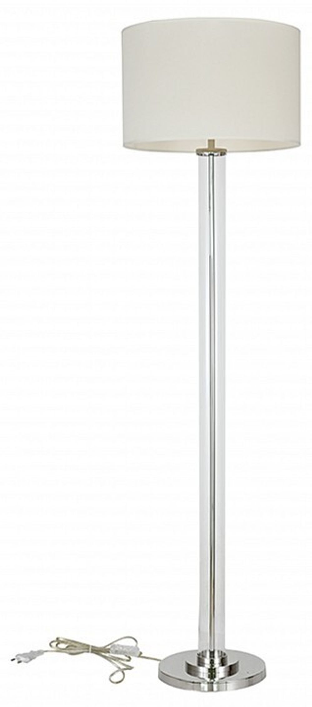 Торшер Newport 3690 3691/FL nickel без абажура