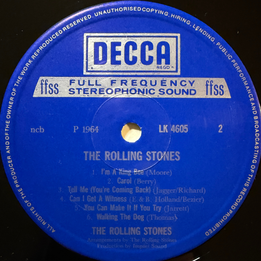 The Rolling Stones ‎– The Rolling Stones (Скандинавия 1981г.) Т