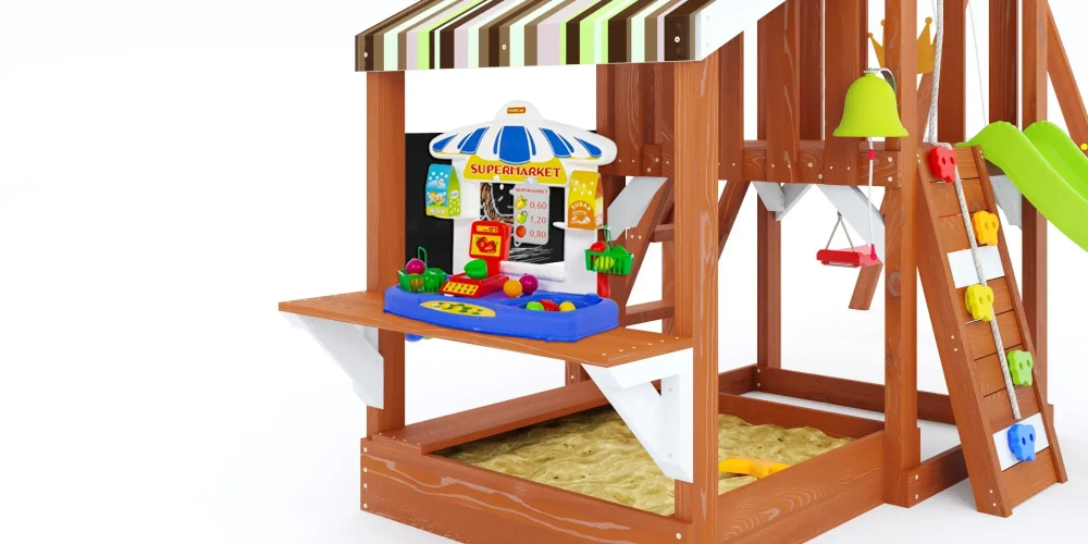 Детская площадка Савушка Тусун - 10 (салатовый)