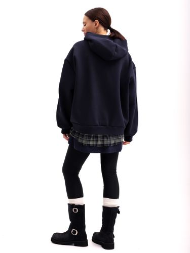 Утепленное худи на флисе