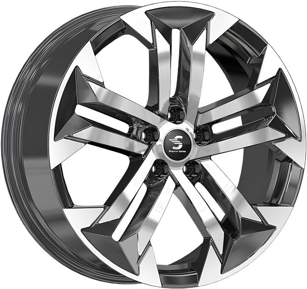 Premium Series КР015 7.5x19 5x108 ET 46 Dia 63.4 (Diamond guartz)