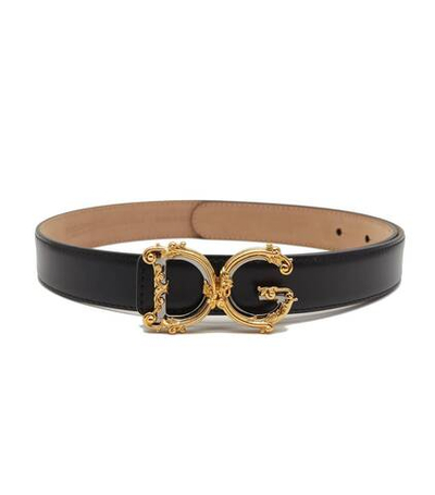 кожаный ремень Dolce & Gabbana - черный(BE1348 AZ831)