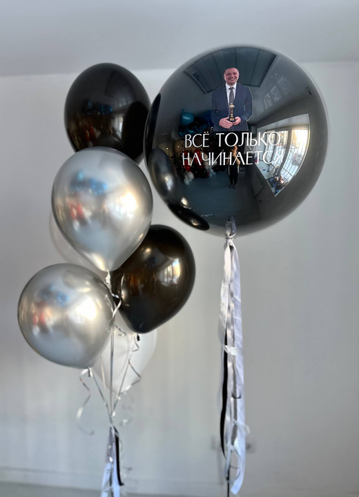 Воздушные гелиевые шарики с доставкой по Хабаровску спидометр №4677