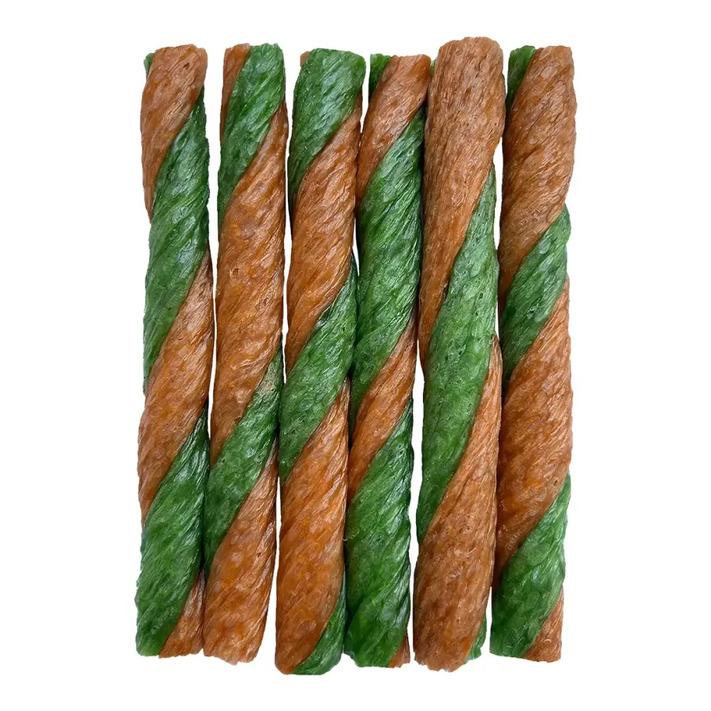 Деревенские лакомства "Чистим зубы "Роллы с уткой" для собак