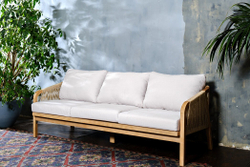 Диван из акации РИМИНИ 3-х местный