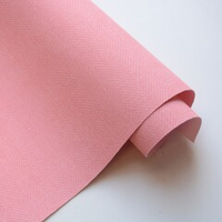 Кожзам переплетный с тиснением "TWEED", светло-розовый