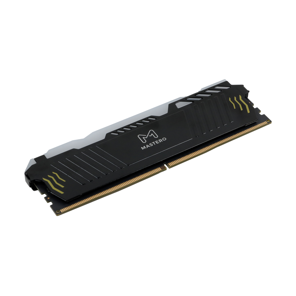 Комплект памяти Mastero DDR5 DIMM 32Гб (2х16Гб), 6000МГц, CL38, ARGB, Retail, 1.3В, XMP, с радиатором (MSHR6000C38-32G5-K2)