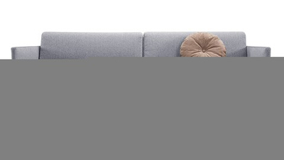 Диван Леонора Лайт Strong Plus 04 226*109*105 см, Фиолетовый Рогожка Еврокнижка Фиеста