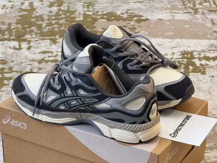 Asics Gel NYC Oatmeal Obsidian Grey