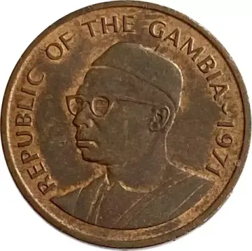 1 бутут 1971 Гамбия