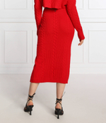 юбка Patrizia Pepe - красный(8G0281 K037)