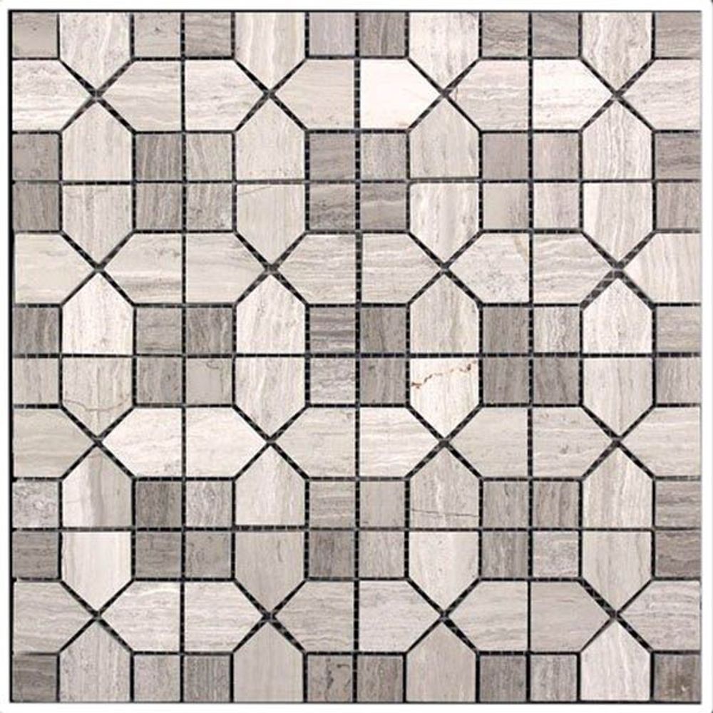 Мозаика Glass&amp;Stone KB-P55 (XY-M031G-55P) полированная