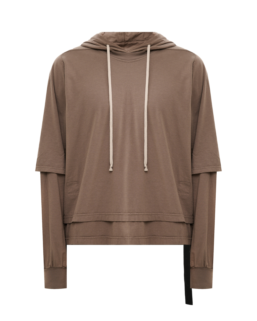 RICK OWENS DRKSHDW ХУДИ СЕРАЯ LIDO HUSTLER
