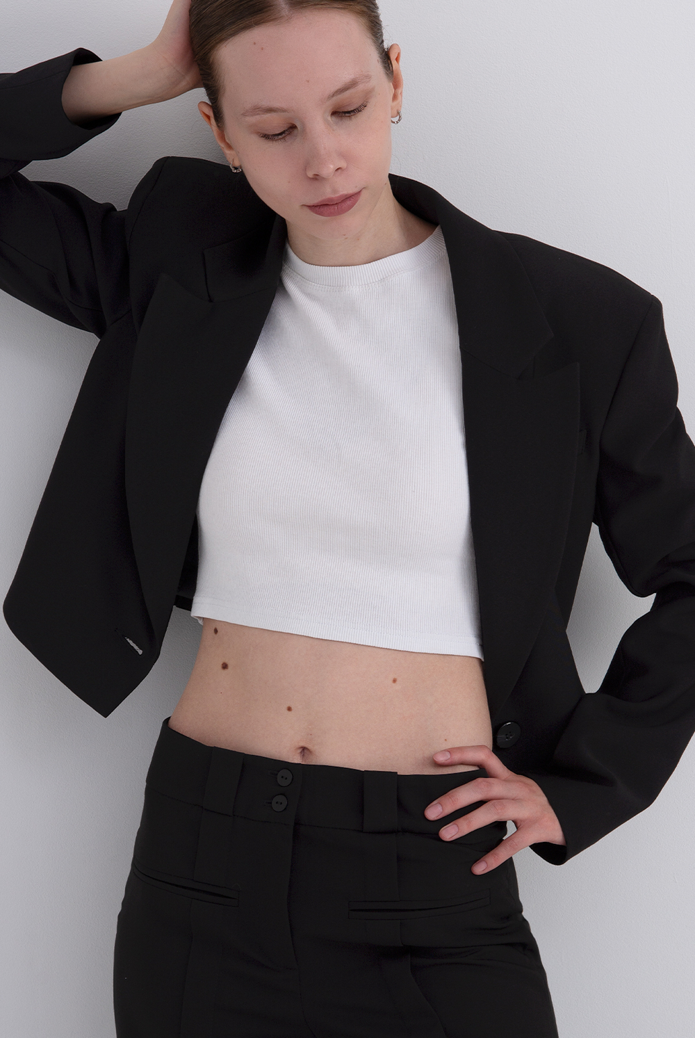 Брюки женские 4544зп, черный #85Ч024544зп