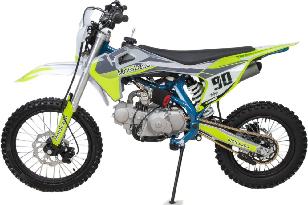 Питбайк Motoland TCX125 E 17/14 зеленый NEW