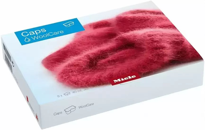 Средство для стирки деликатных тканей и изделий из шерсти Miele WoolCare Caps