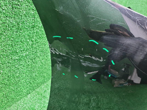 Бампер передний Lexus ES 7 (2018-2021)