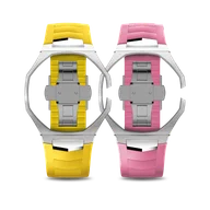 Корпус для часов POP-Swatch x AP - OTG ROZ из 2 ремешков