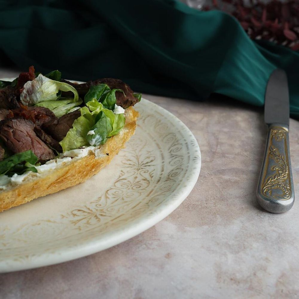 Тарелка d 24,5 см h2,1 см Antico By Bone Innovation [6]