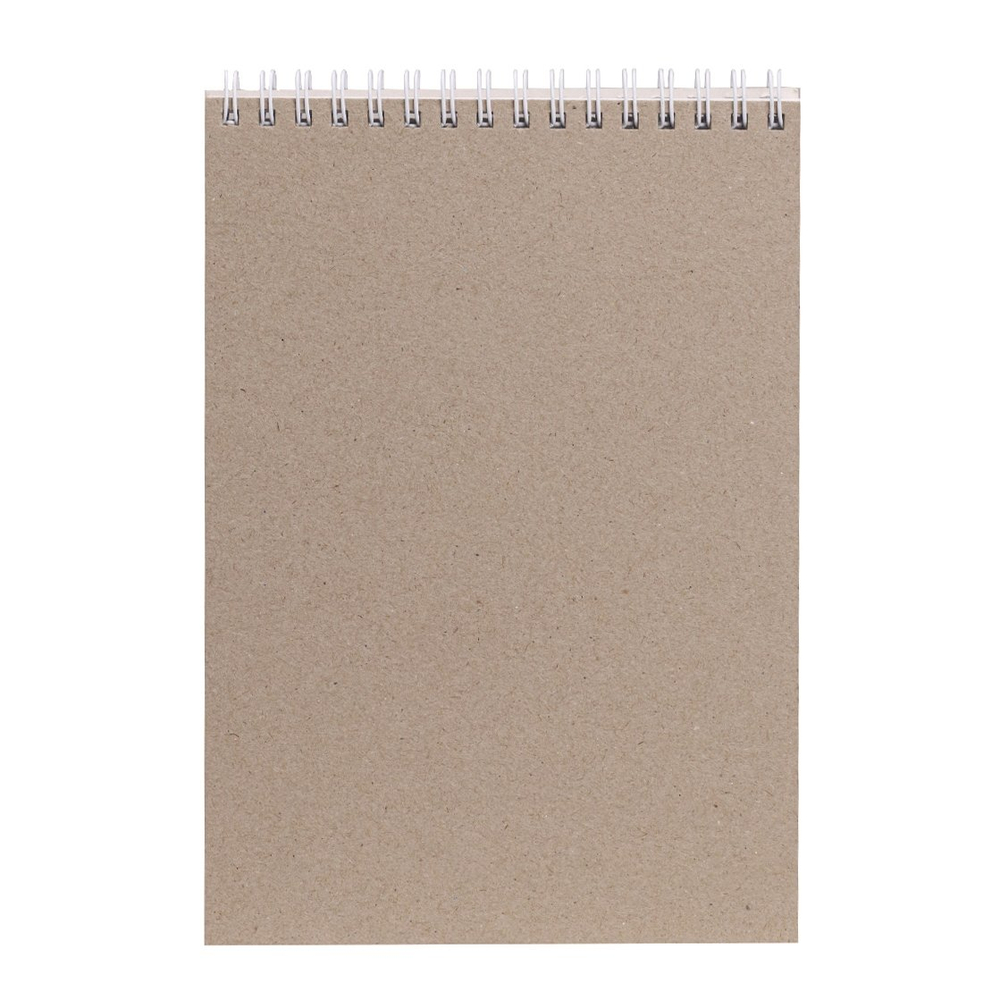 Скетчбук А5 30л., "Тропические фрукты", 160 г/м2, Проф-Пресс, гребень, матовая ламинация. жёсткая подложка, белый офсет