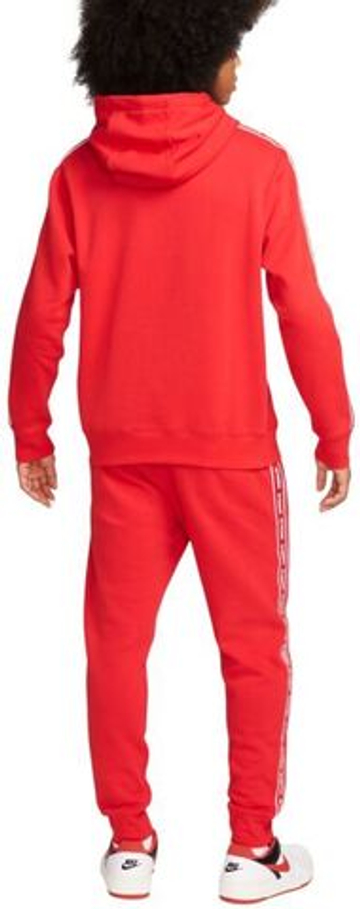 Мужской теннисный костюм Nike Club Fleece Casual Hoodie - красный