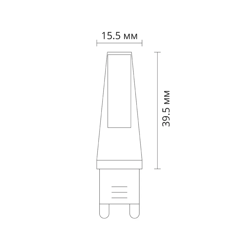 Светодиодная лампа Arte Lamp LUGO Капсульная 2.5W 230Lm 3000К G9