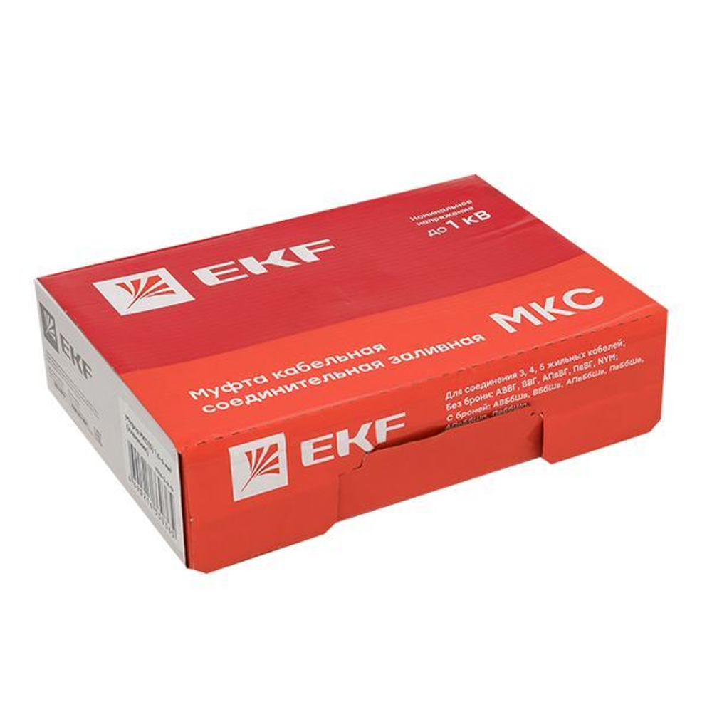 Муфта соединительная заливная EKF mks-3