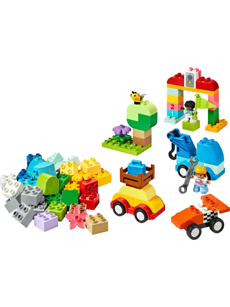 Конструктор DUPLO 10439 Коробка с кубиками и машины