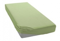 Простыня трикотажная 180-200x200 Elegante 8000 олива