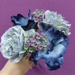 Букет в синих тонах