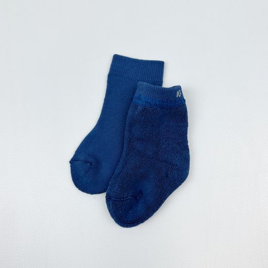 Носочки махровые, Темно-синие