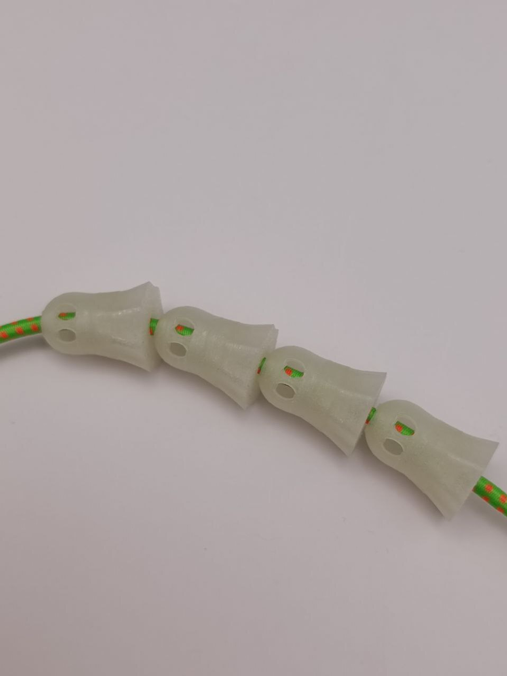 Светящиеся бусины привидения для браслета/темляка/шнурков