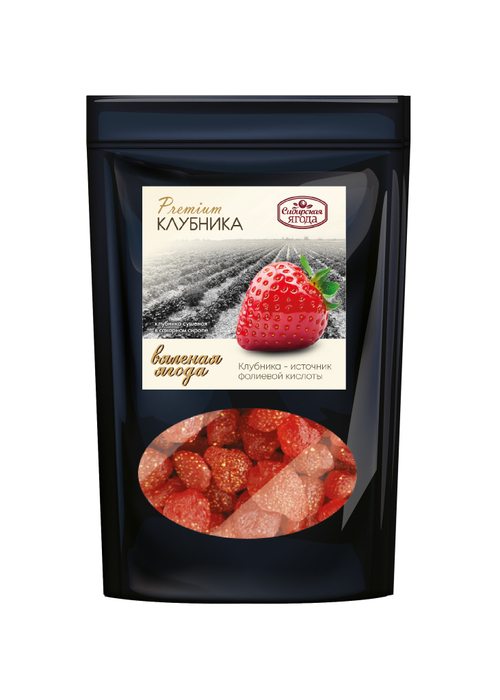 Клубника вяленая в сиропе 100 г / Сава
